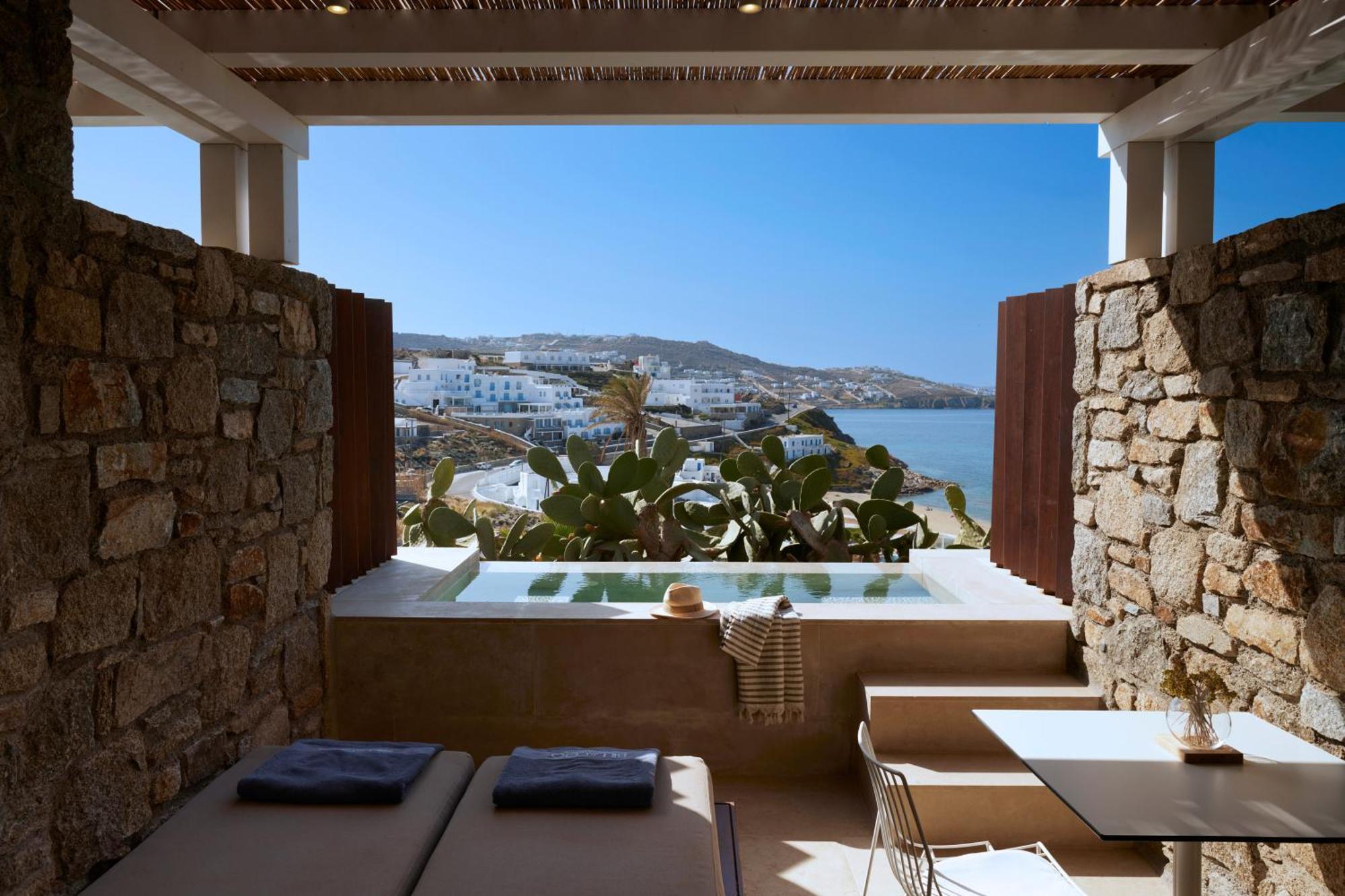 Bill&Coo Mykonos-The Leading Hotels Of The World (Adults Only) Mykonos Town Rum bild