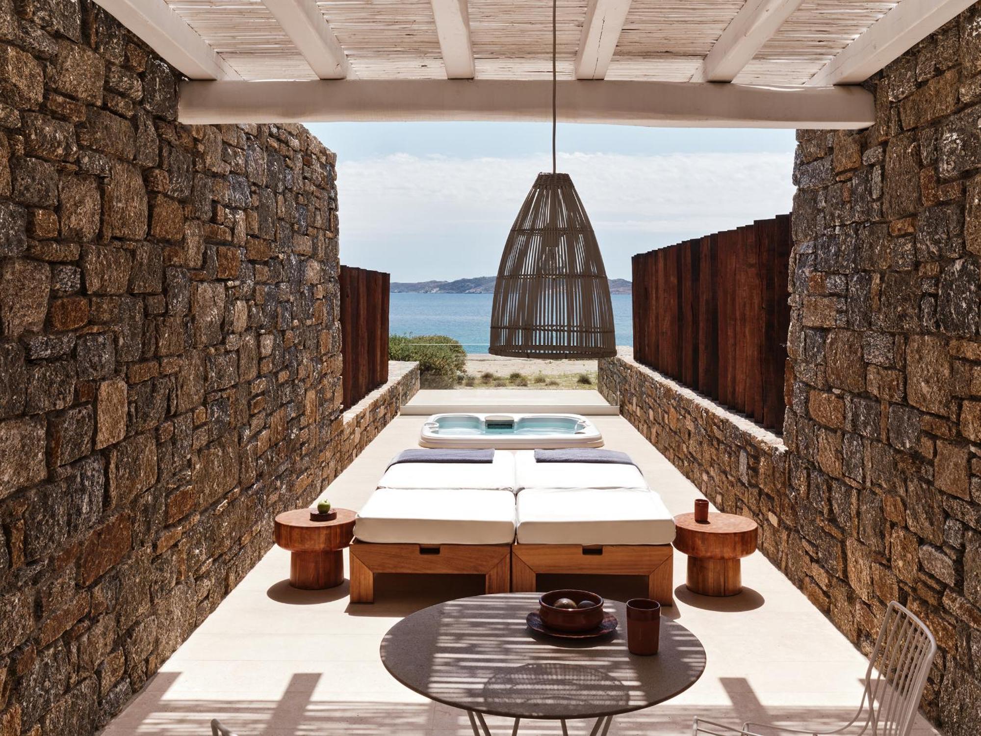 Bill&Coo Mykonos-The Leading Hotels Of The World (Adults Only) Mykonos Town Rum bild